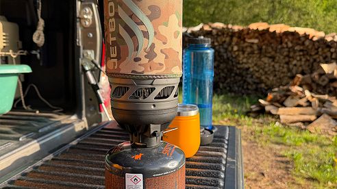 Guten Kaffee bei der Jagd mit dem Jetboil Kaffee Setup