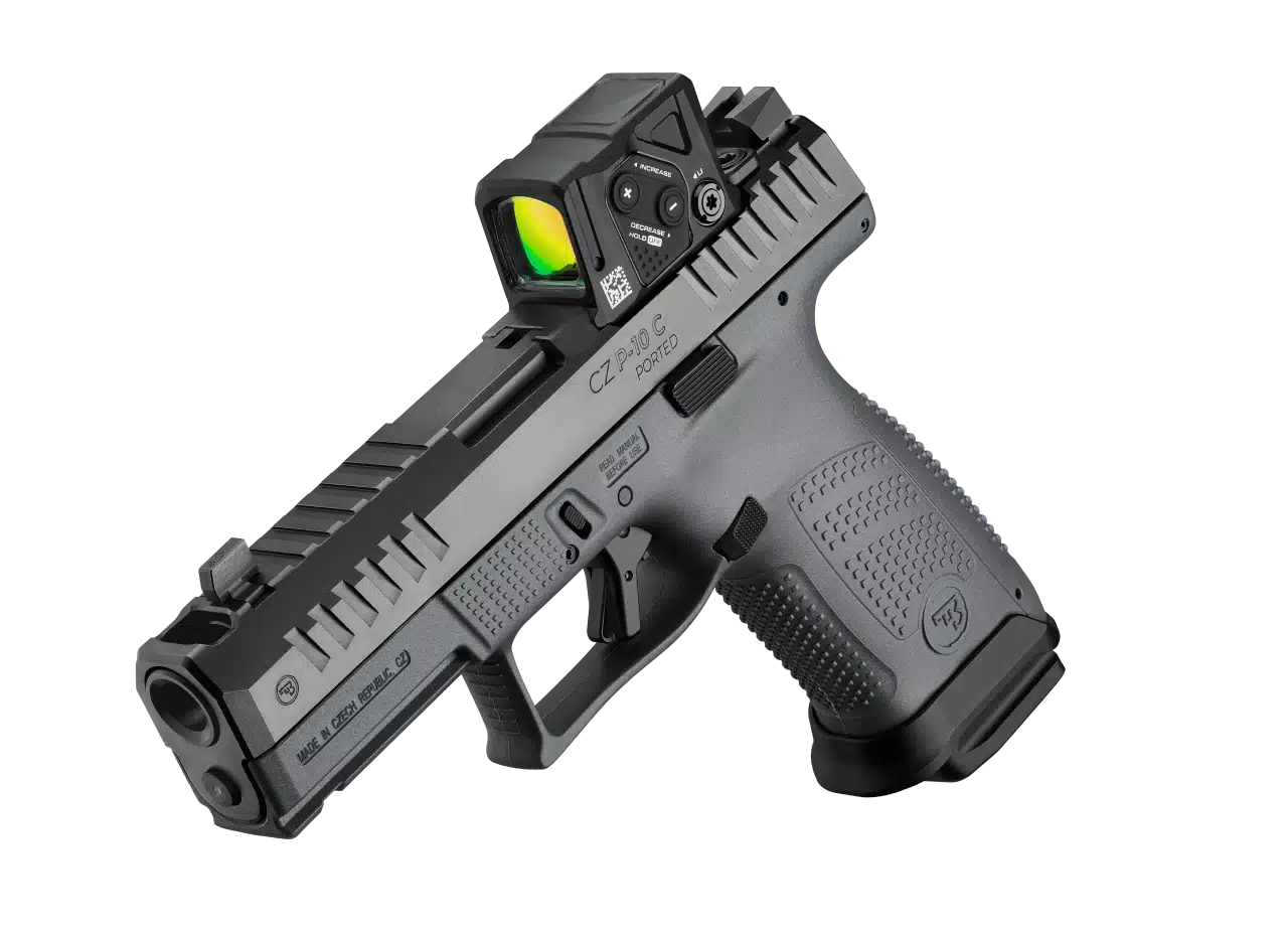 CZ P-10 Compact Ported A-Cut – 9x19mm avec Aimpoint COA, image 3 sur 3