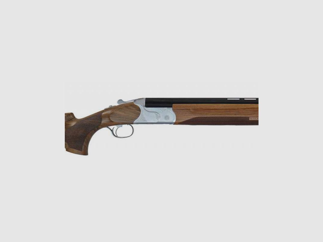 Huglu Victor Sport 76cm fusil superposé argent calibre 12/76
