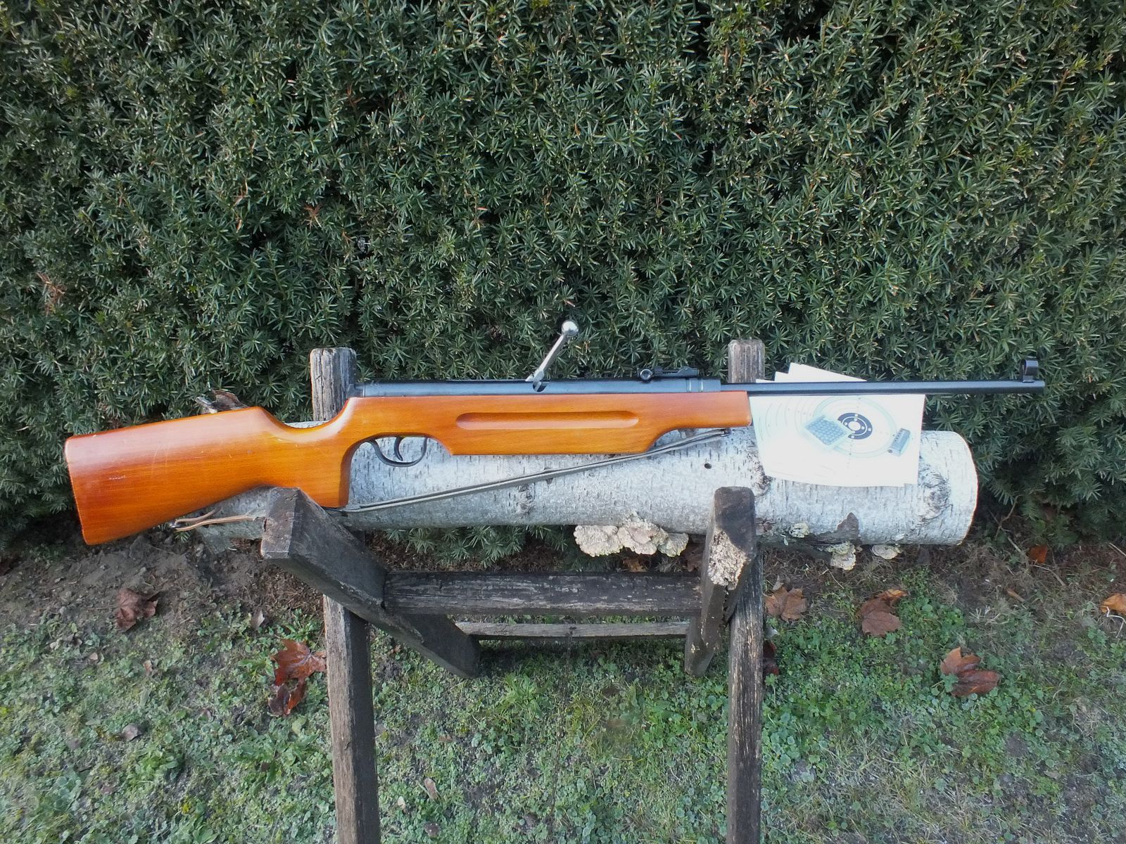 Fucile ad aria compressa Haenel 310-4 con calcio sportivo