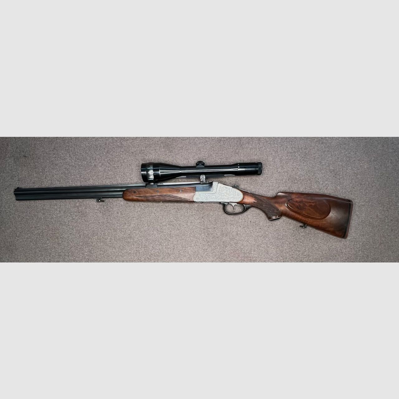 Krieghoff bockbuksflinta kal. 6,5x57R & 20/76 & Bdf. lufa kal. 20/76, zdjęcie 6 z 6