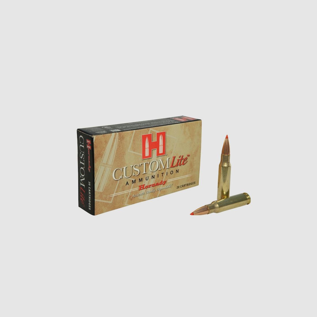 Hornady Custom Lite .308 Win. 125GR SST 20 Patronen