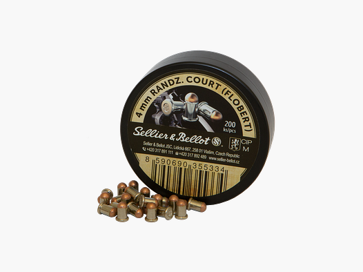 S&B .22 Caliber Ammunition 4 mm Flobert
