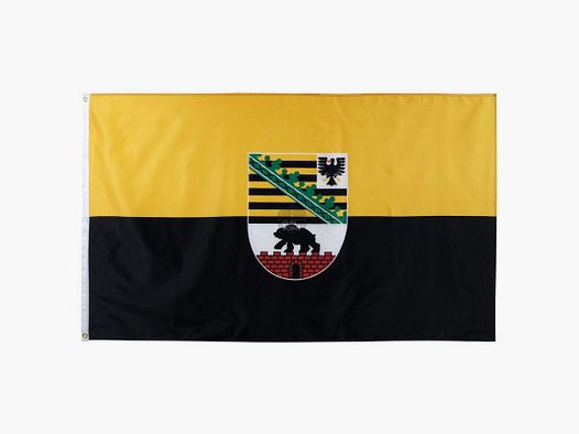 Fahne, Sachsen-Anhalt,Polyester, 90 x 150 cm