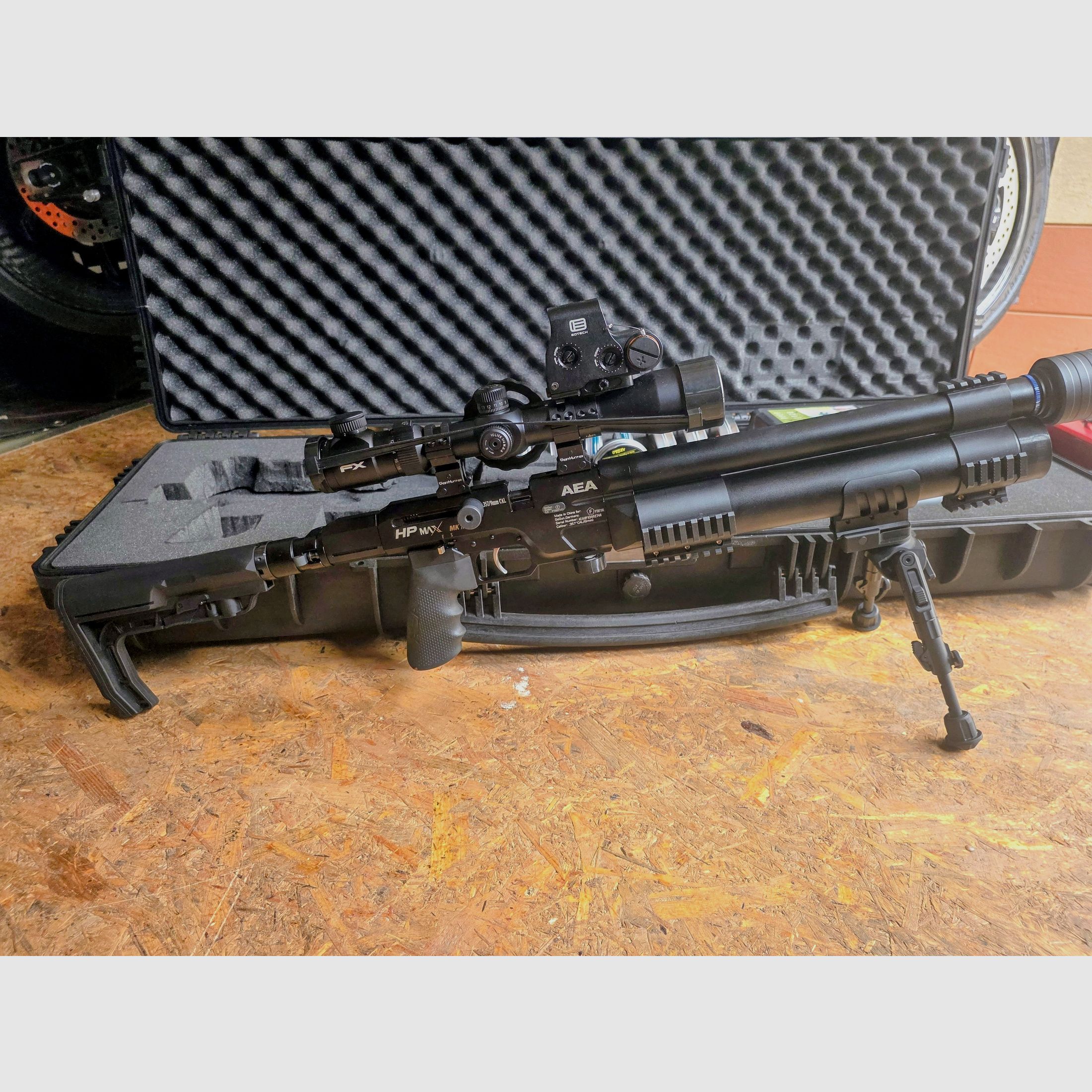 AEA HP Max MK 2 GoGun Komplettset inkl. Kompressor und hochwertigsten Zubehör 