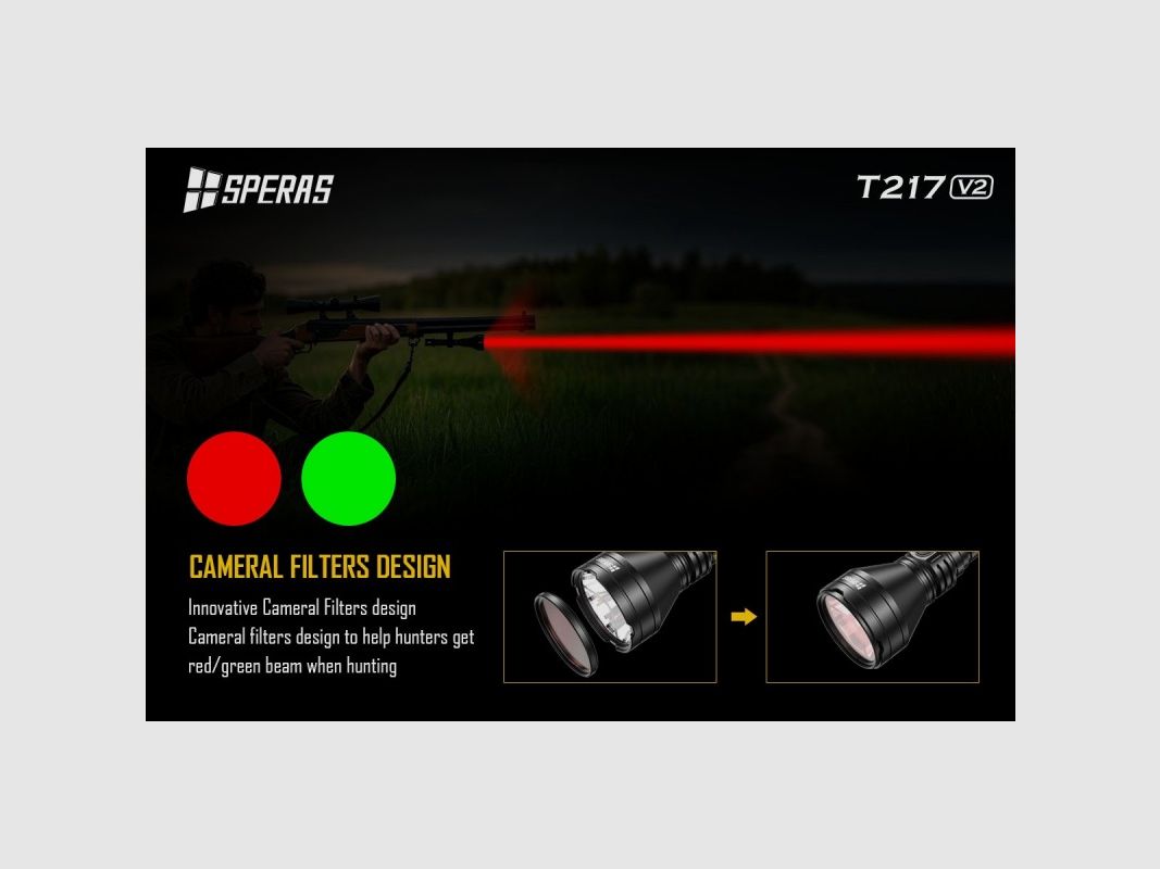 NOUVEAU PROJECTEUR SPERAS T217 AVEC KIT FUSIL, image 11 sur 15