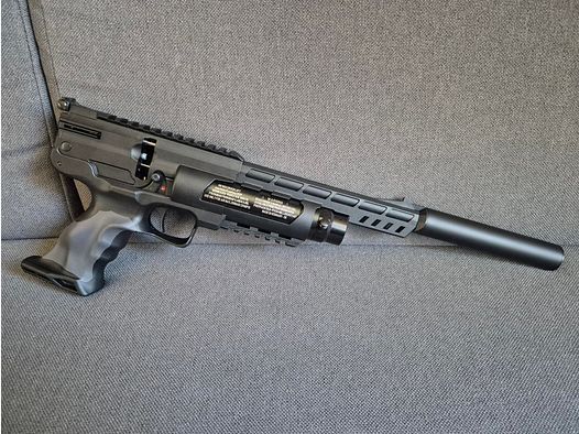 Weihrauch HW 44 mit Schalldämpfer