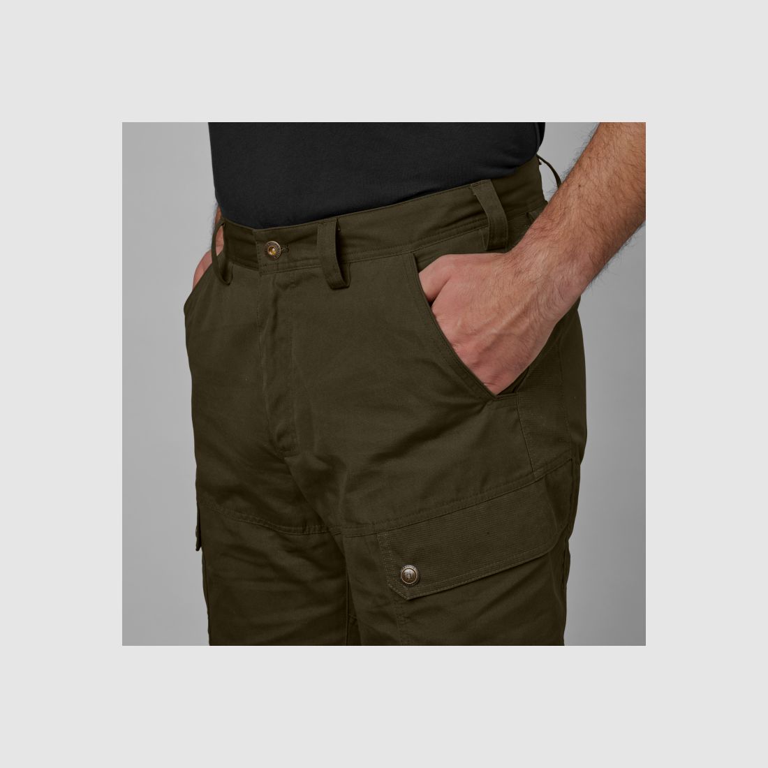 Härkila Herren Hose Asmund Willow green
