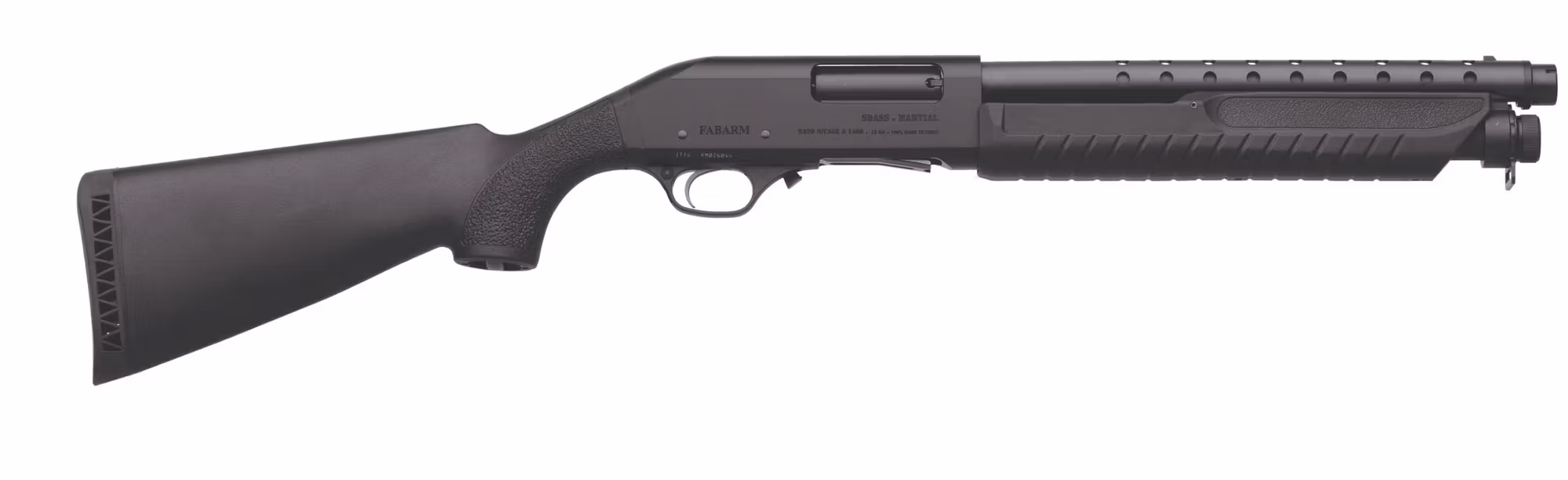Fabarm Martial Ultrashort pompgeweer met 'Tactical kolf'