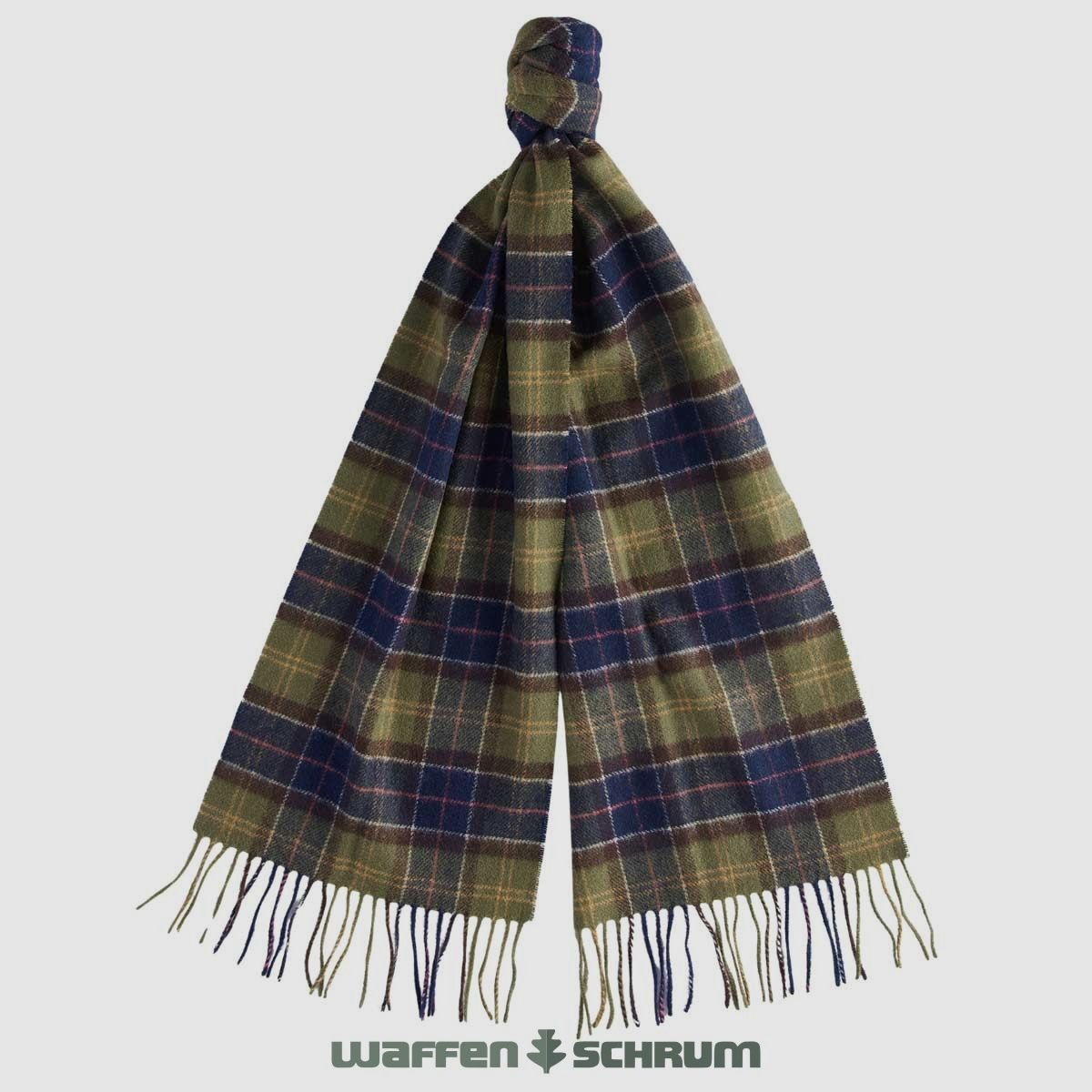 Barbour Sciarpa in Lana di Pecora Tartan Classic