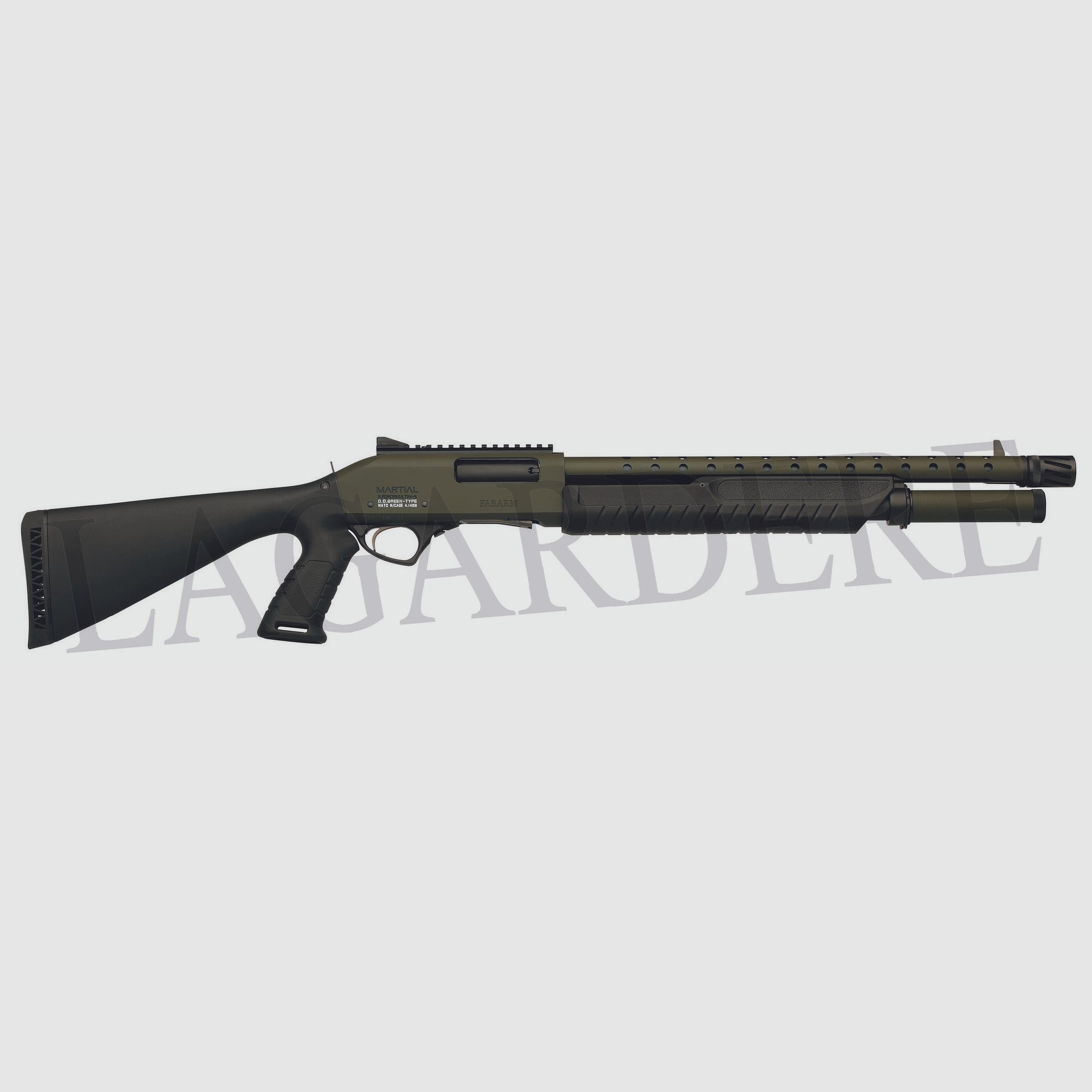 FABARM MARTIAL O.D. GREEN 18" NATO (VORDERSCHAFTREPETIERFLINTE)