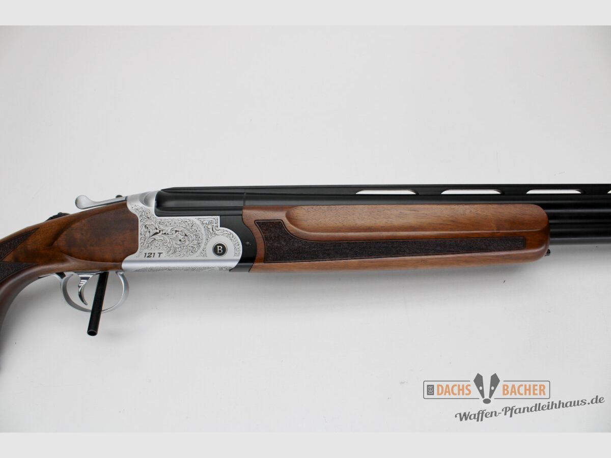 BDF Shotgun BATSAS 121T Trap Silver Cal. 12/70 Steel Shot, image 7 of 10