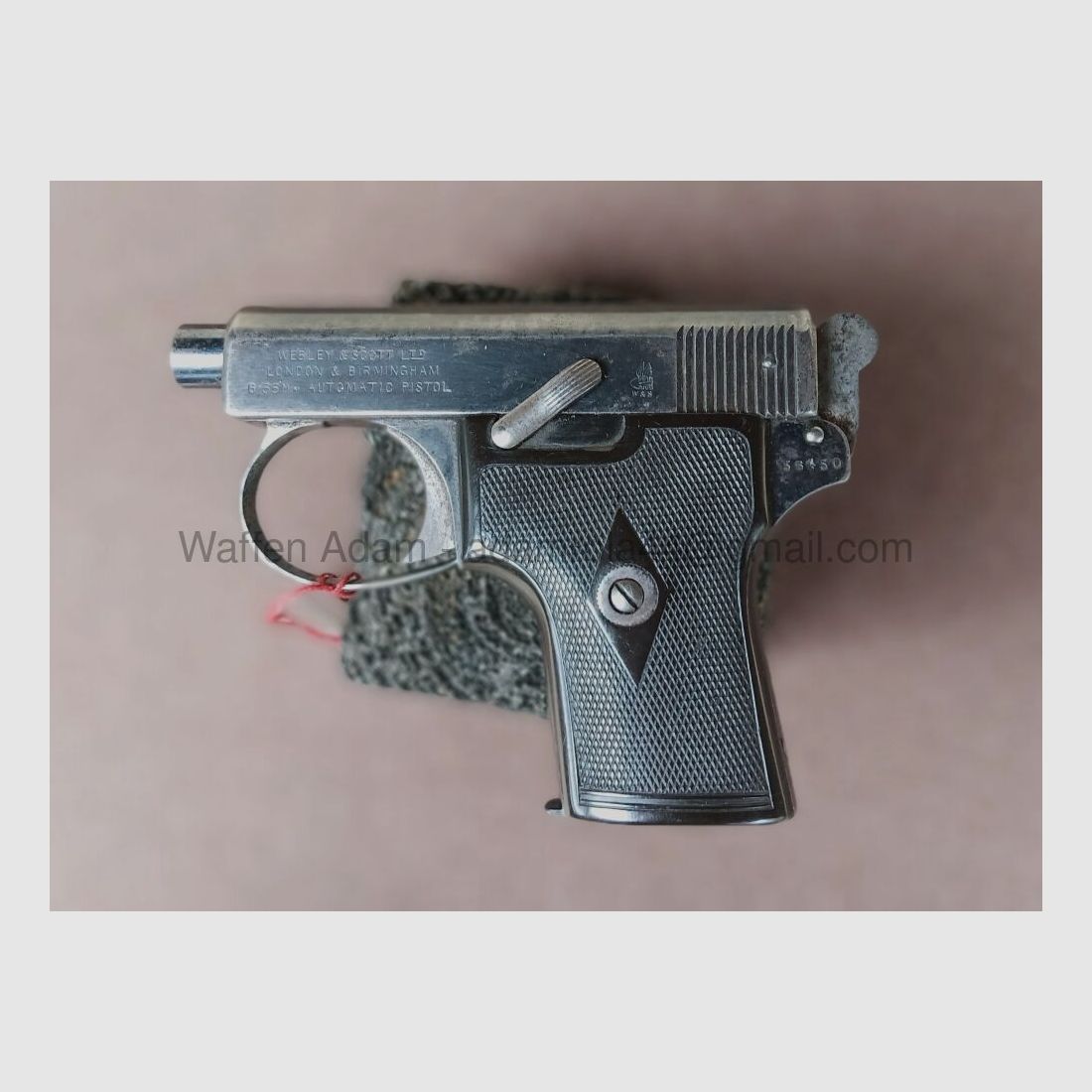 Webley Scott Modell 1908 Taschenpistole