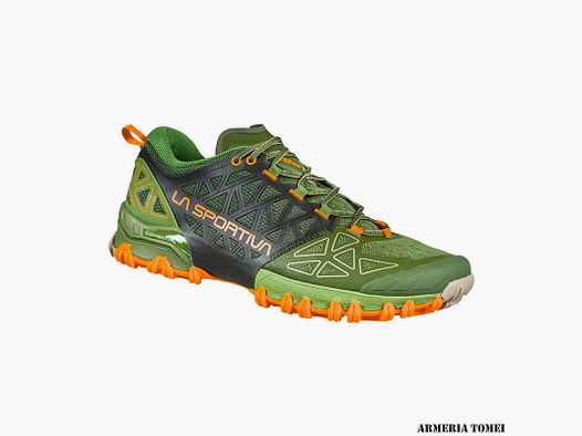 SHOES – MEN – LA SPORTIVA – BUSHIDO II KALE/TIGER