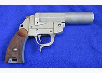 Pistola de señal Heym -arma de autoridad anterior- con funda SigPi