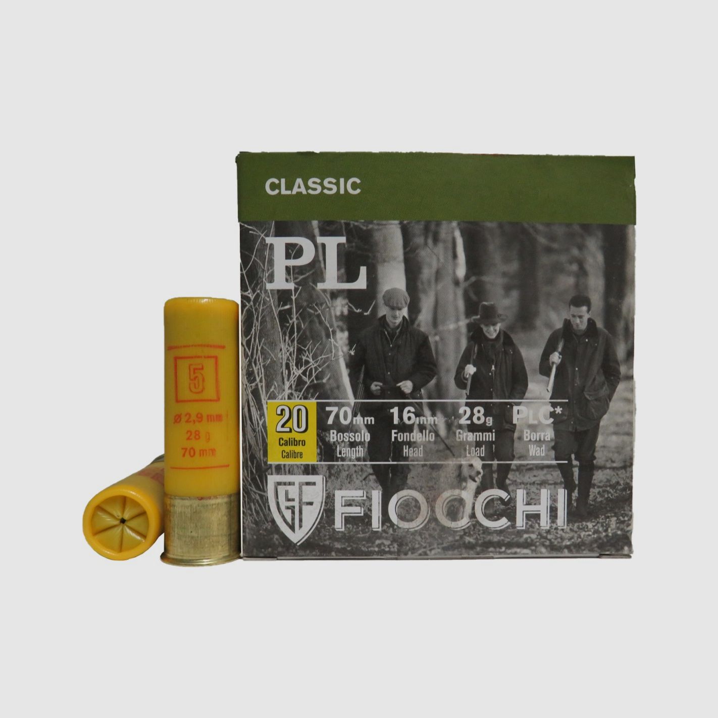 Fiocchi PL patronen kal. 20/70 28 g lood 5