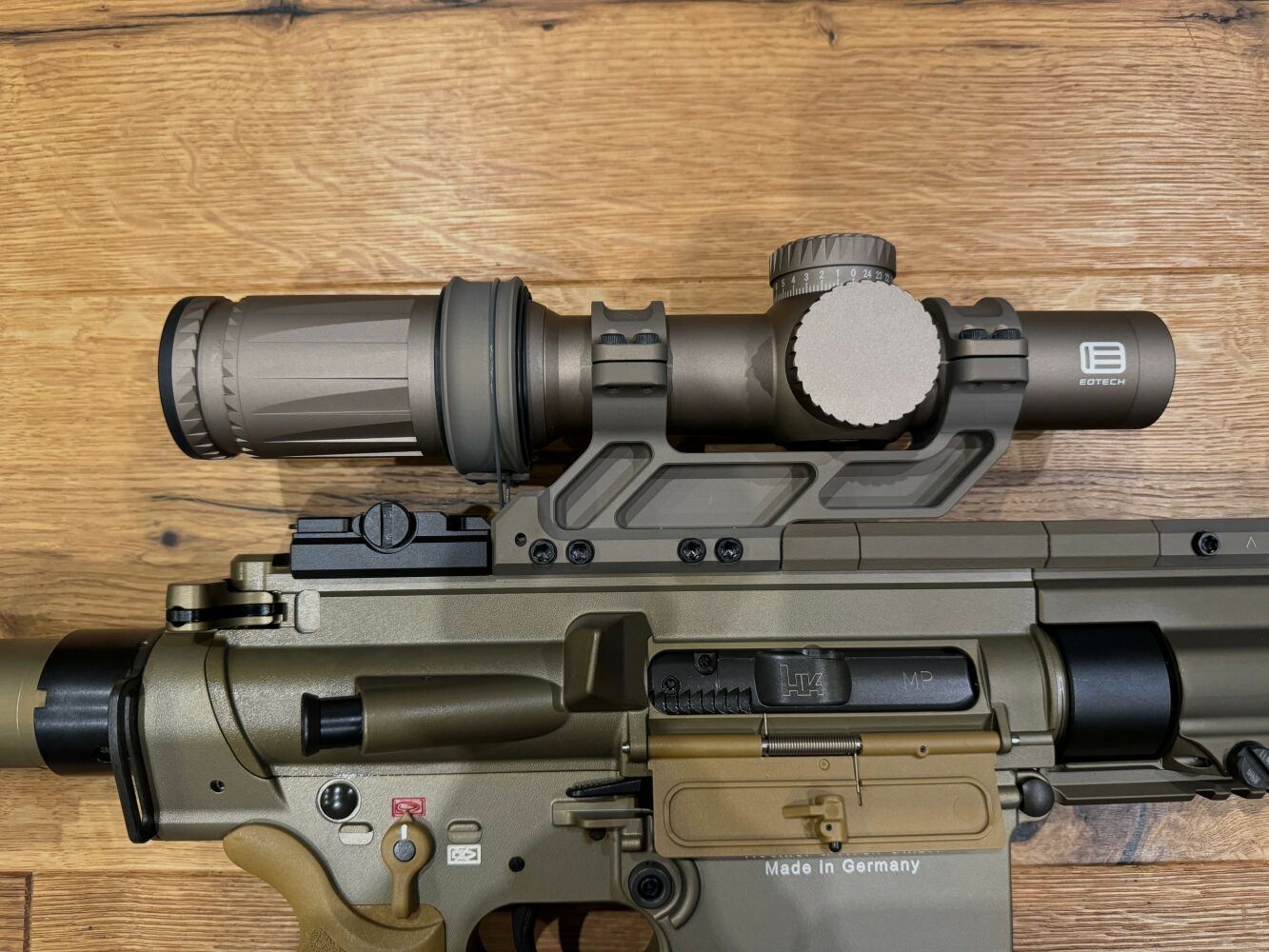 Heckler und Koch MR308 A3 Slimline 13" sand mit Antimatter Scopeswitch