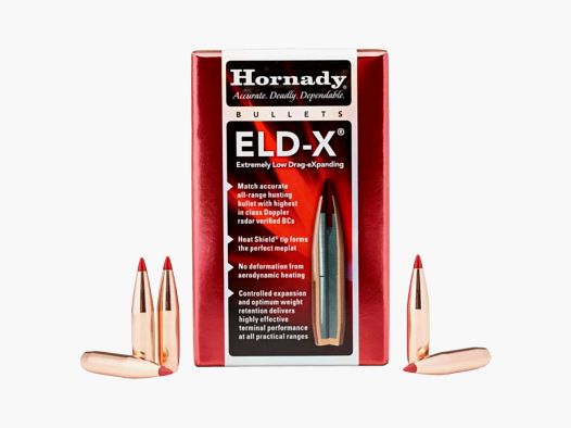 Hornady Bullets 6.5mm (.264) ELD-X 143gr 100 PCS