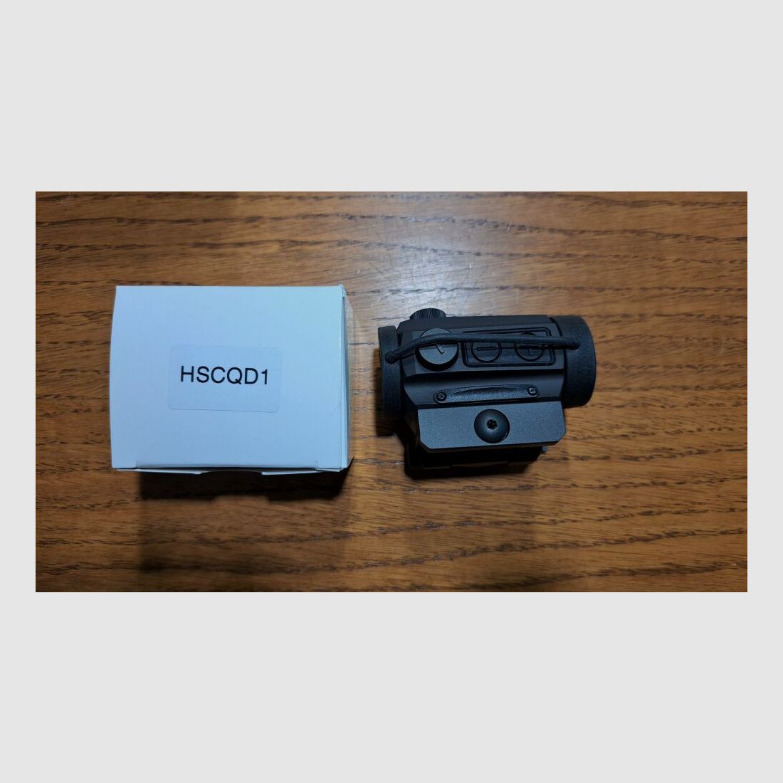 HOLOSUN Holosun HS403C Rotpunkt Visier,2MOA Punktabsehen, Solarzelle,Schnellspannmontage für Pica-Schiene