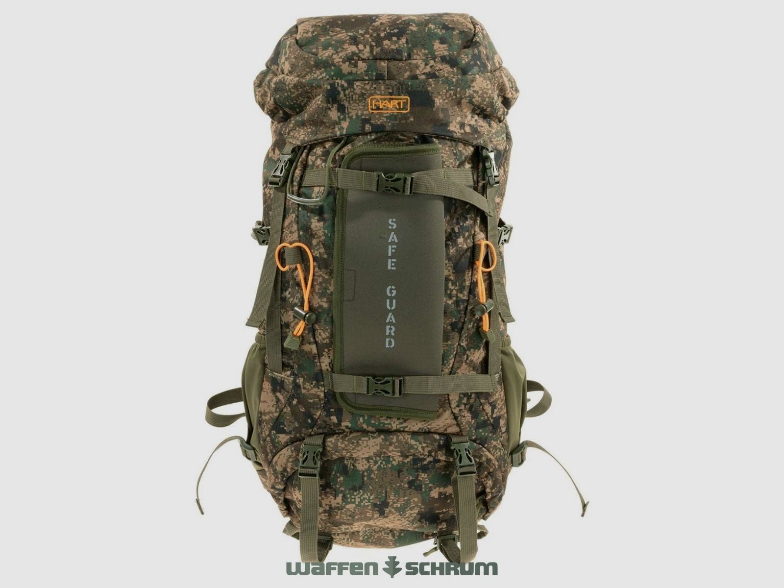 HART Backpack Kragg Pixel Forest Camo 40 Liters
