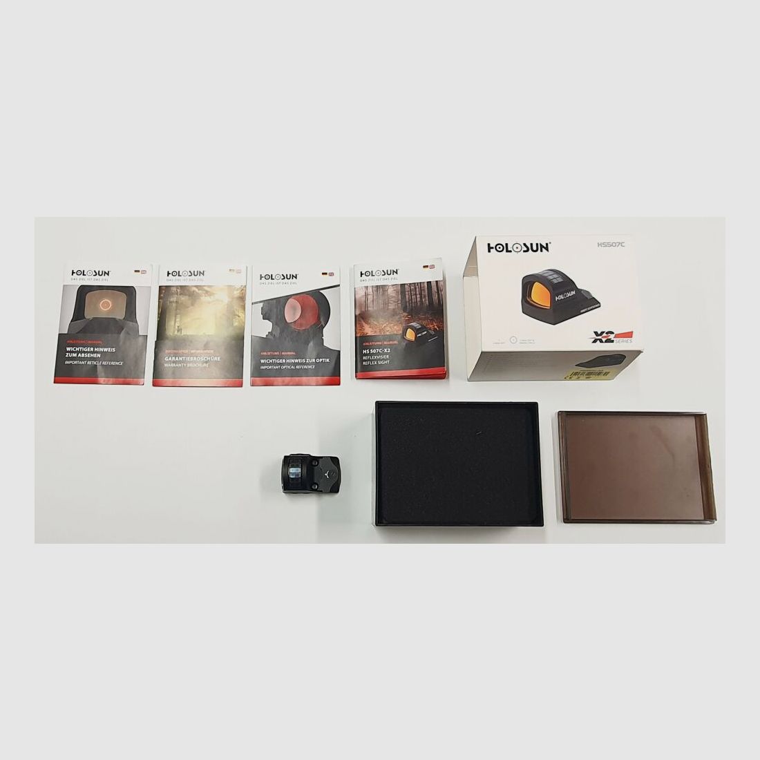 Holosun HOLOSUN Dot Sight CLASSIC HS507C-X2 Rotpunktvisier, gebraucht