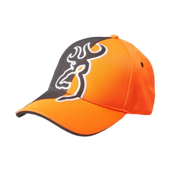 Cap mit Browning Half Blaze Schwarz