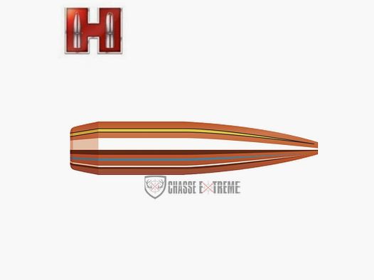 100 Proiettili HORNADY Cal 6,5mm-123Gr Bthp Match