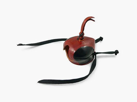 Puma Falkenhaube, schwarz/braun, genäht, Gr. 8