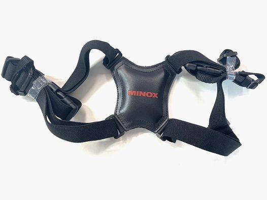 Minox 69760 sangle de jumelles professionnelle noire