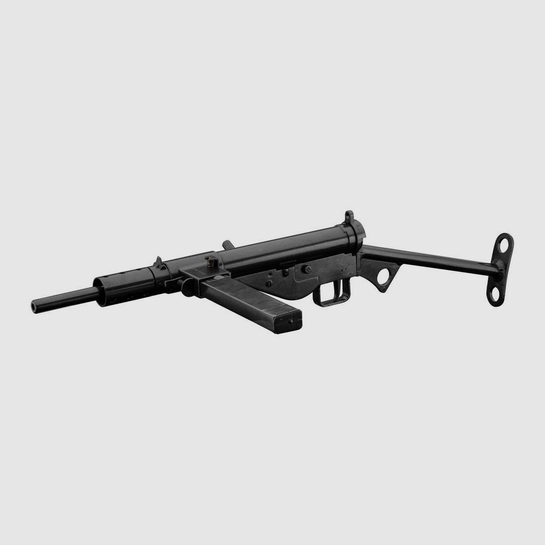 Dekorative Replik Denix Sten Englische MKII - Metall und Holz - Authentische Verarbeitung - Für Sammlung und Dekoration, Bild 5 von 12