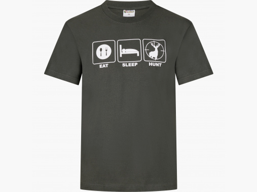 Maglietta da uomo Eat Sleep Hunt | XL