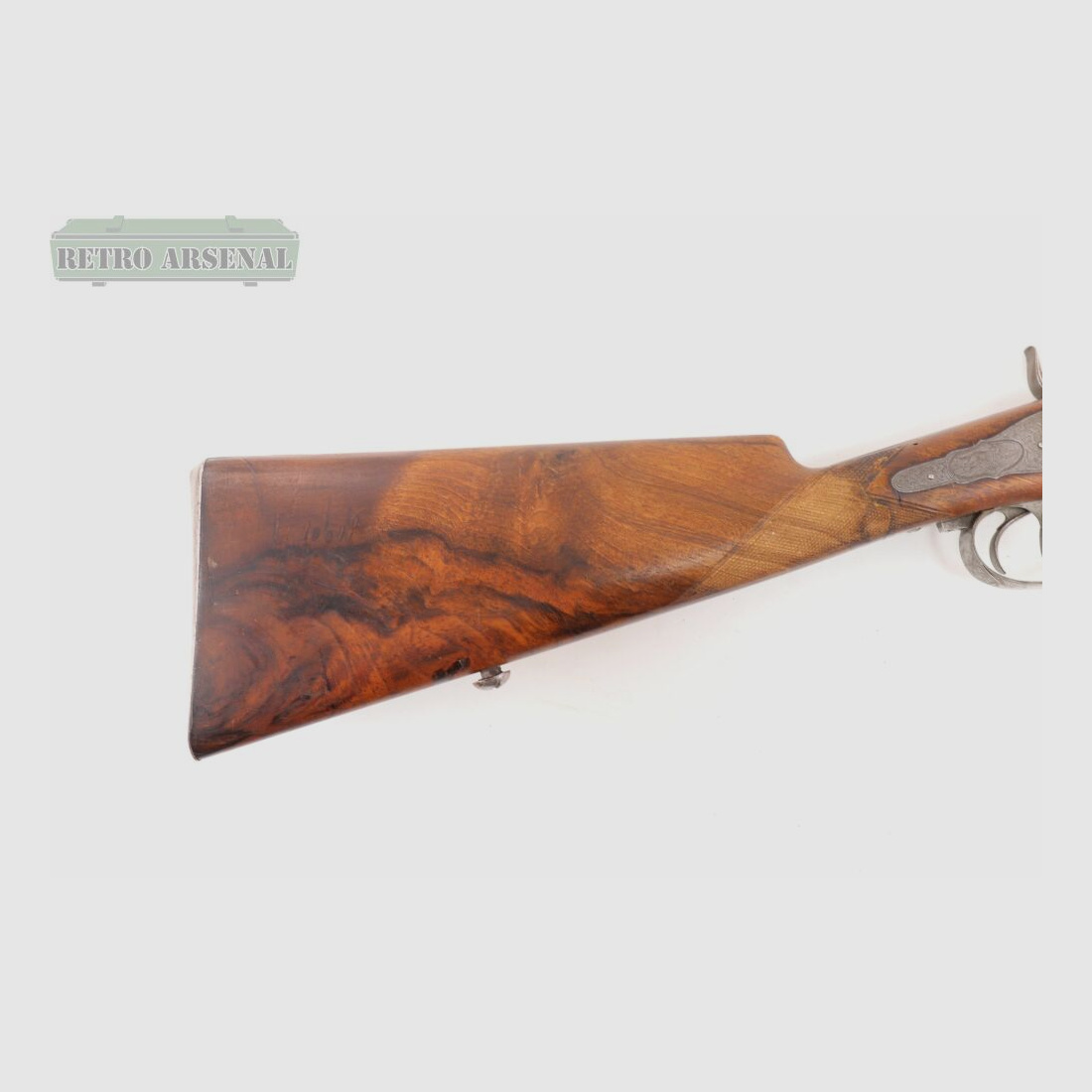 J. Hronek da Strakowitz fucile a doppietta a percussione