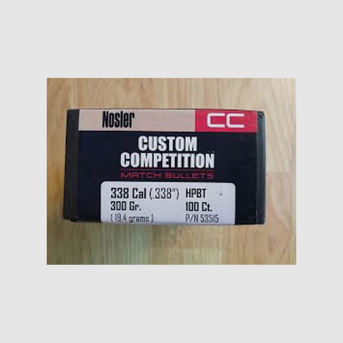 NOSLER C338 GR 300 HPBT QT 100