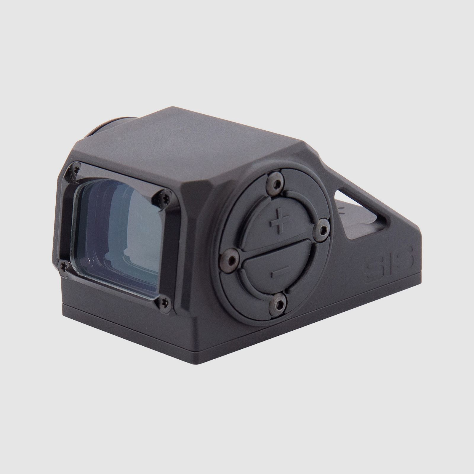 SHIELD Switchable Interface Sight 2 Center Dot (SIS2-CD) Rotpunktvisier – umschaltbares Center-Dot-Absehen – Mattschwarz