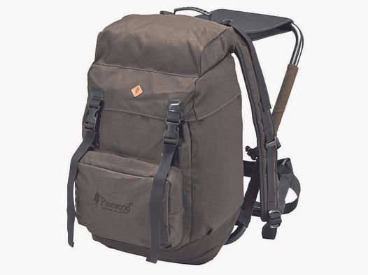 Pinewood Sitzrucksack Suede Braun 35l