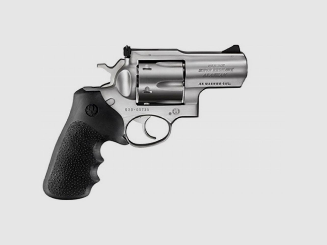 Ruger Revolver - DA, Super Redhawk Alaskan, KSRH-2, .44 Rem Mag, Satin Stainless, 2.5"