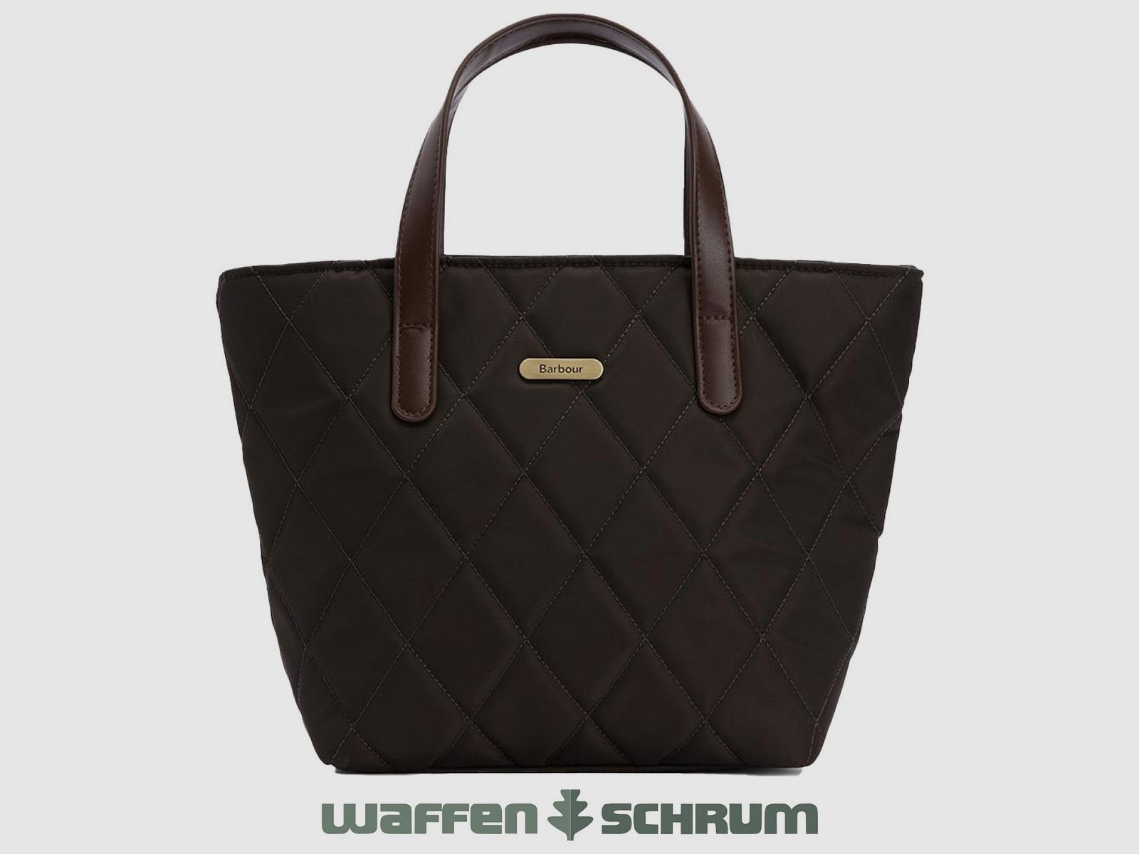 Sac à main mini matelassé Barbour Olive