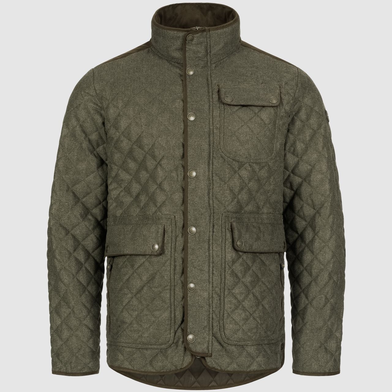 Blaser Herren VINTAGE Jacke Miles oliv-melange / schwarz