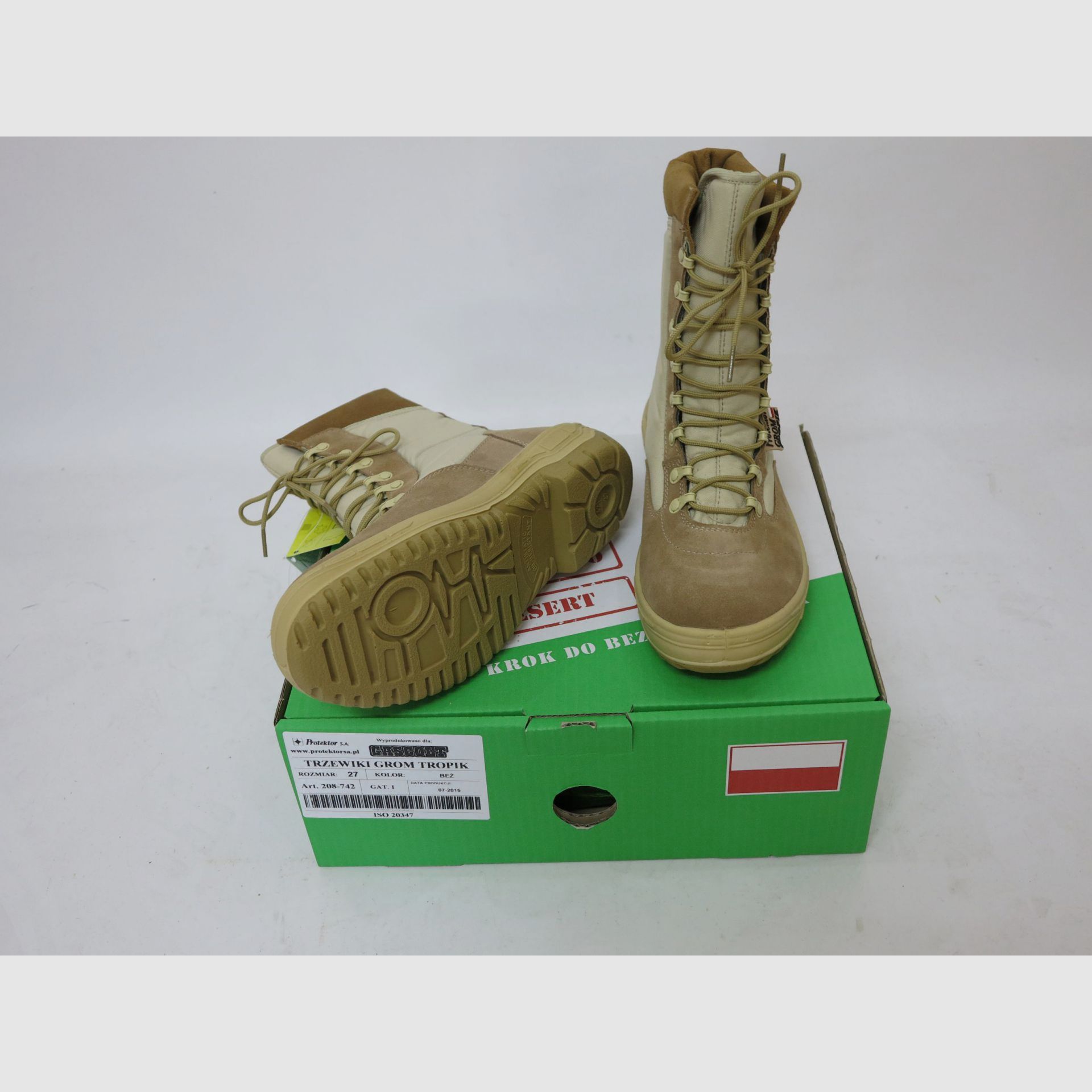 Militärische taktische Stiefel GROM TROPIK 208-742, Bild 15 von 16