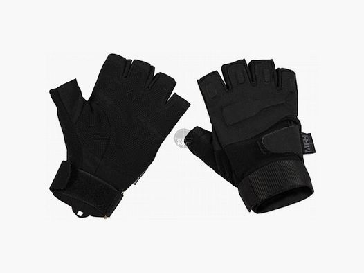 Tactical Handschuhe,"Pro",ohne Finger, schwarz