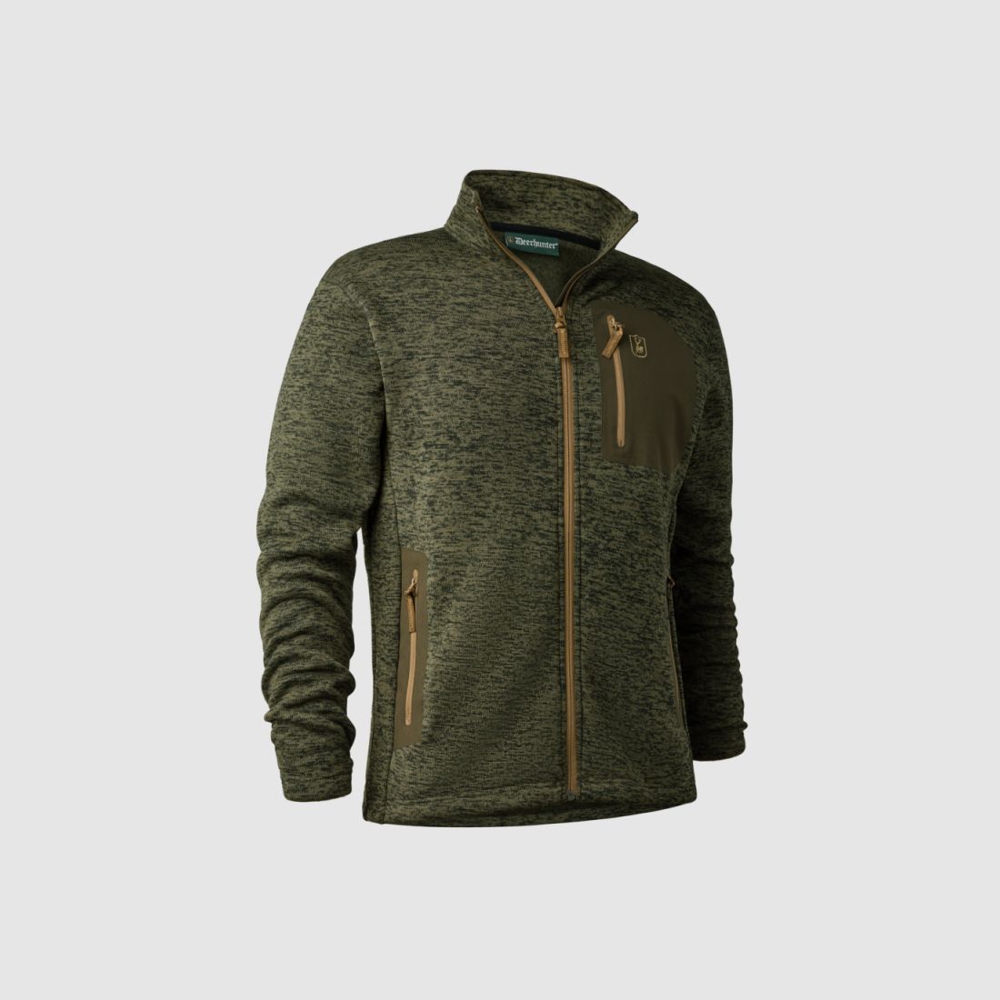 DEERHUNTER SAREK CHAQUETA DE PUNTO OLIVE NIGHT MELANGE, imagen 1 de 2