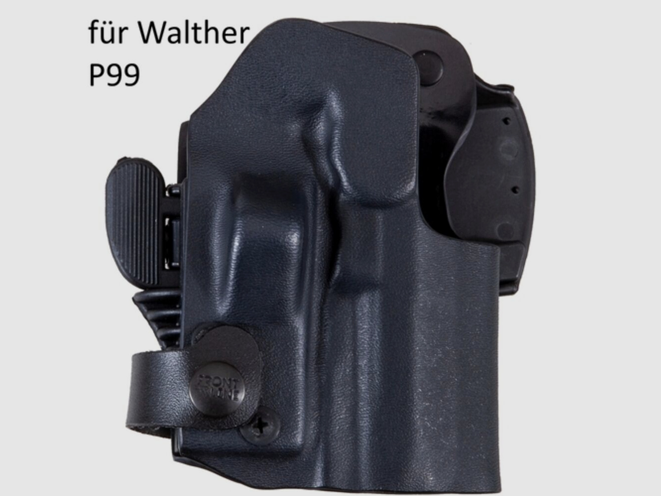 Front Line Belt Holster Kydex Side Retention Lock CZ P10 F/S/SC