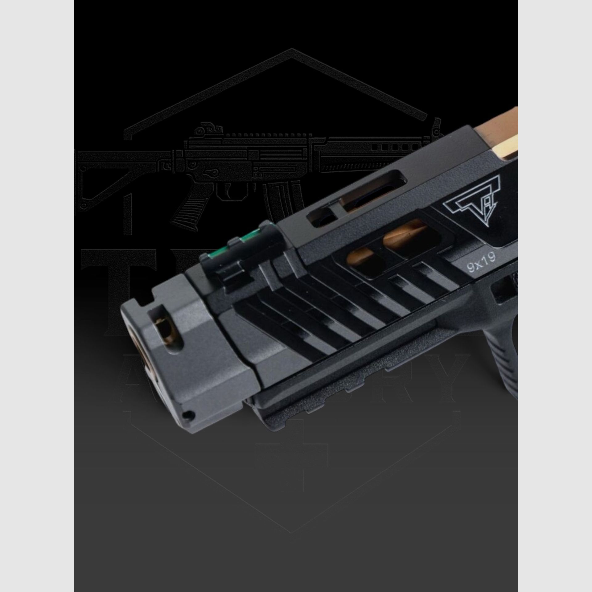 CANIK TTI COMBAT SMOKE, 9x19mm, Bild 2 von 4
