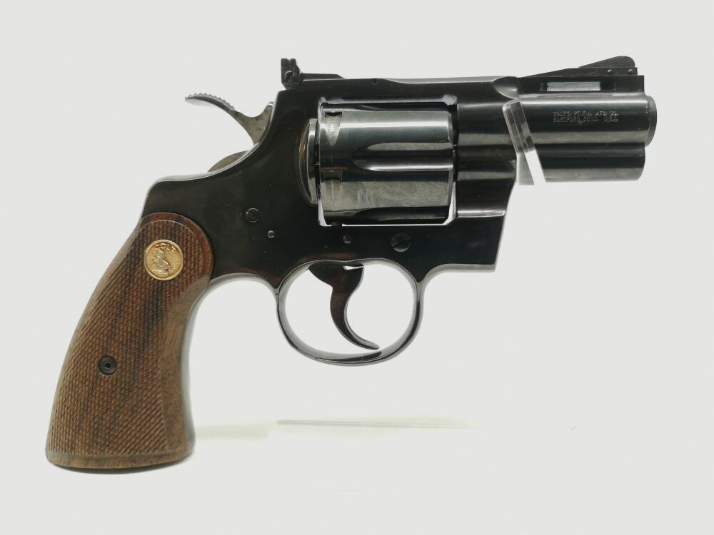 Colt	 Phyton *selten* 2,5" Beschuß 1976