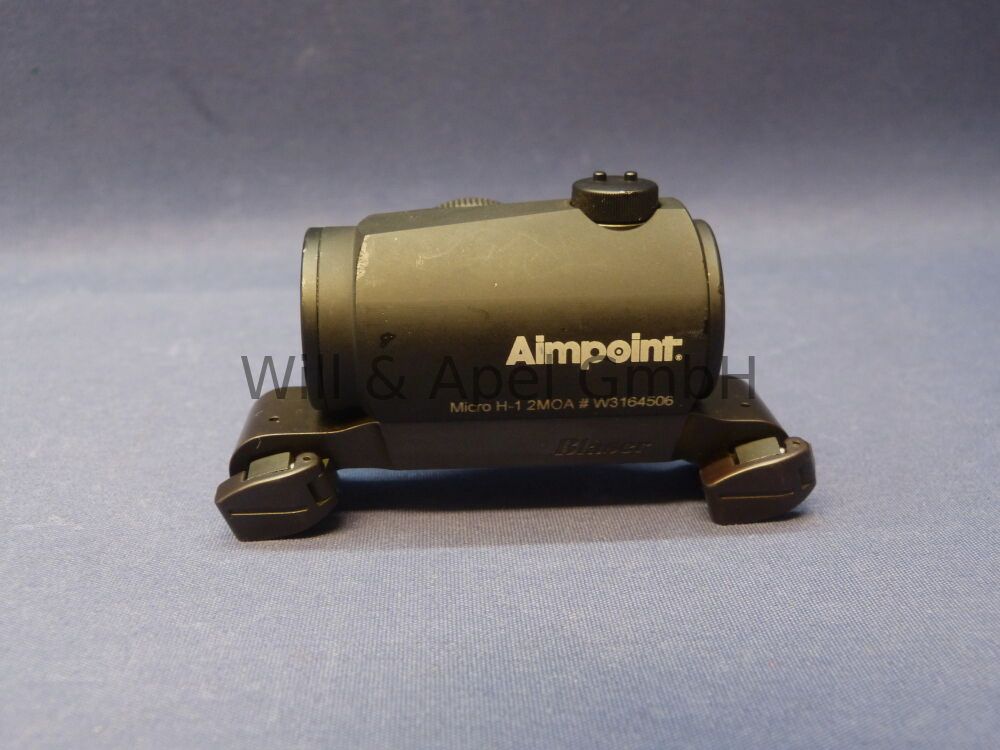 Aimpoint with Blaser saddle mount Micro H-1