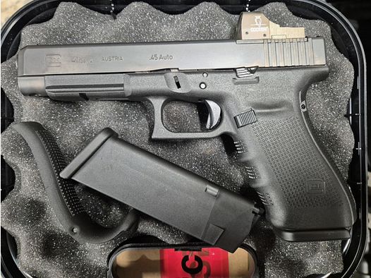 Glock 41 Gen 4 MOS .45 Auto mit Docter Sight ab 1  !