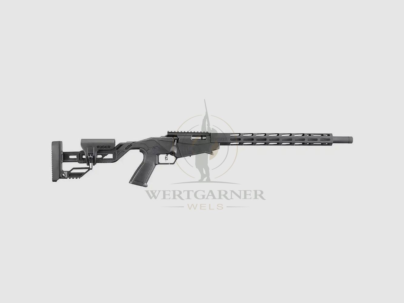 Ruger Precision Rimfire .22LR 18" black, image 1 of 3