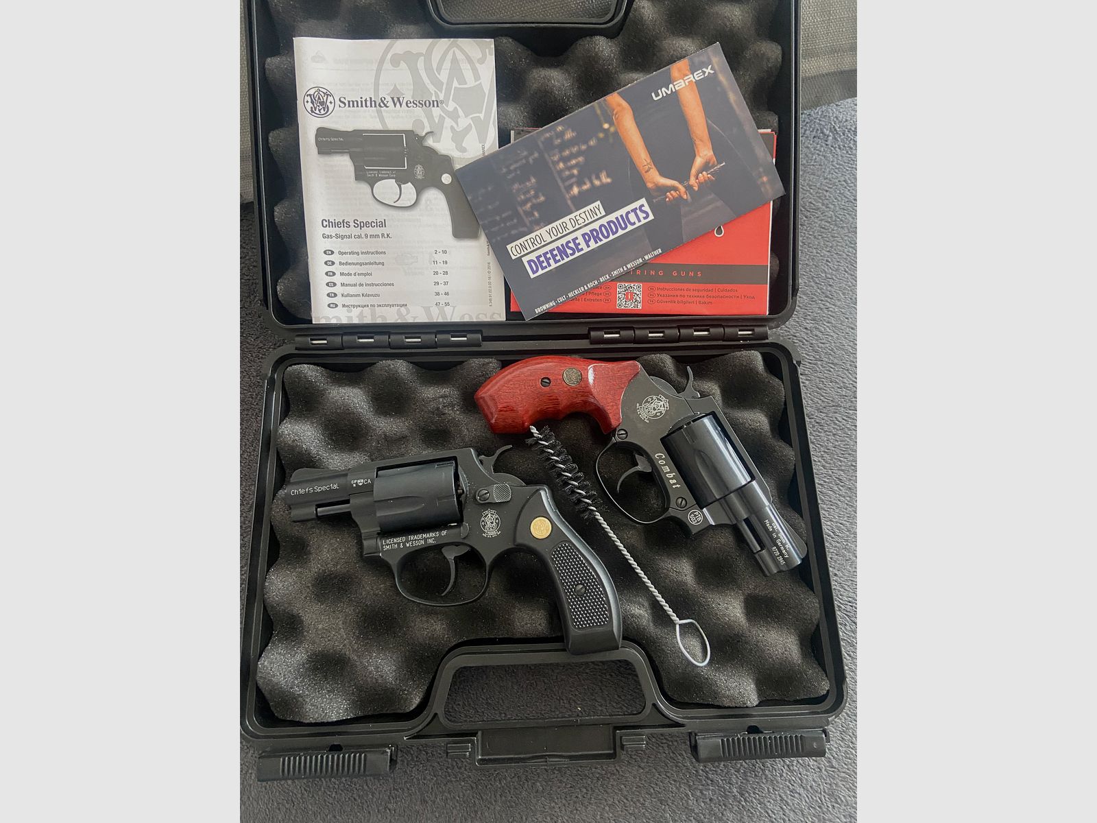 S&W Chiefs Special 9mm R.K. – 2-piece set in case