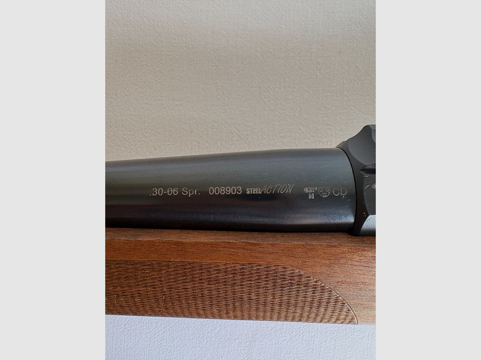 Action en acier HM Calibre .30-06 Springfield – avec 2 chargeurs