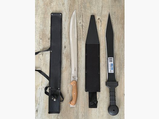 2x Machetes Buschmes Coldsteel Junglemessen Gereedschap